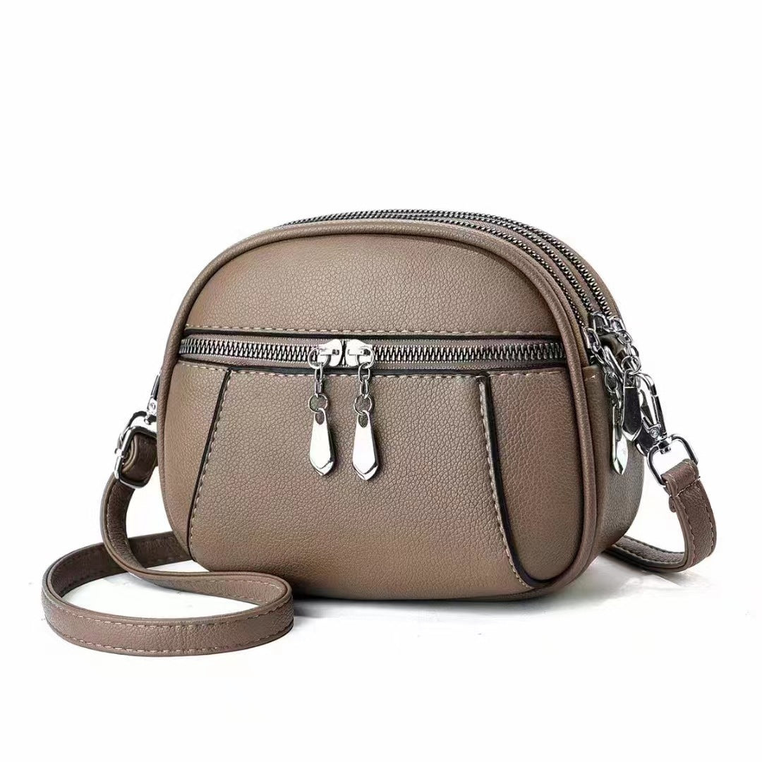 Sac à Main Rond Élégant en PU