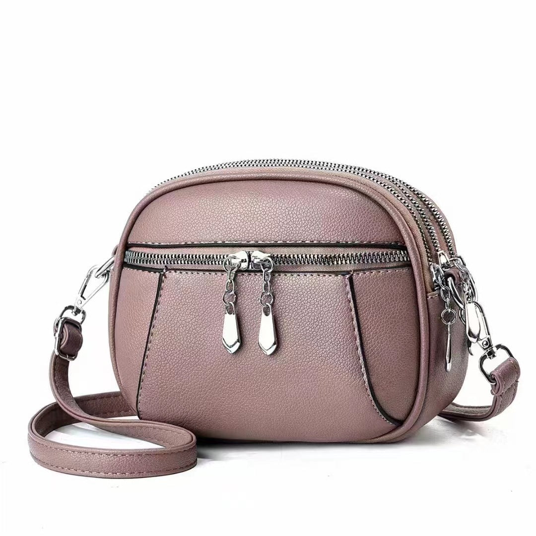 Sac à Main Rond Élégant en PU