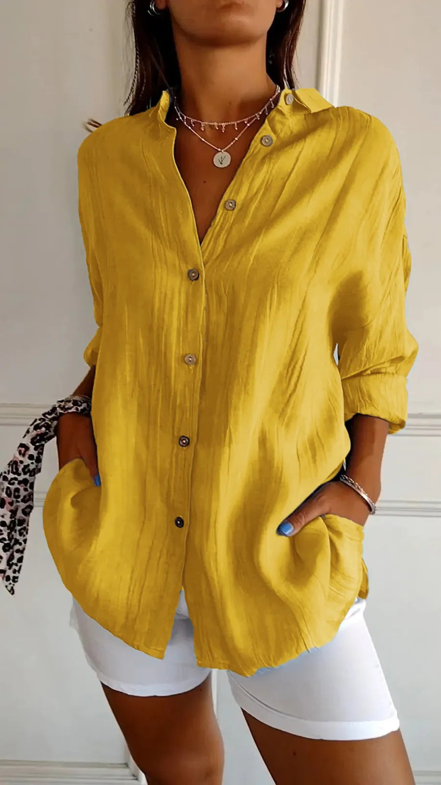 Chemise Tendance – Élégance et Confort au Quotidien !
