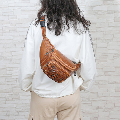 Sac Banane Vintage en PU