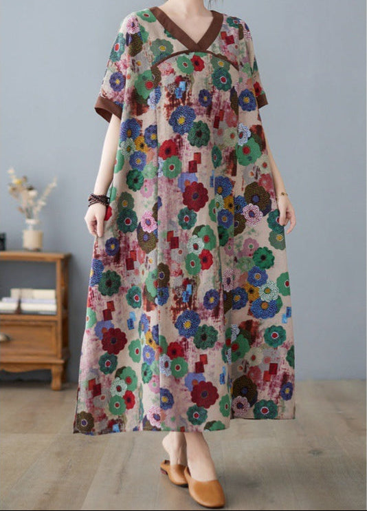 Robe Bohème Fleurie – Légèreté & Élégance Naturelle