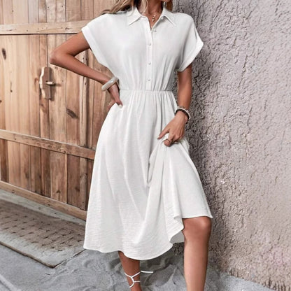 Robe Élégante en Coton – Confort et Style