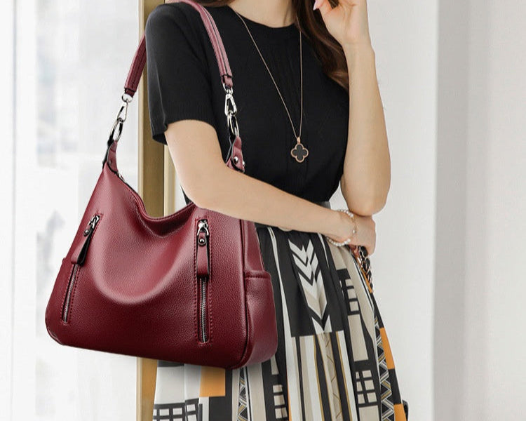 Sac PU Dumpling – Style et Praticité