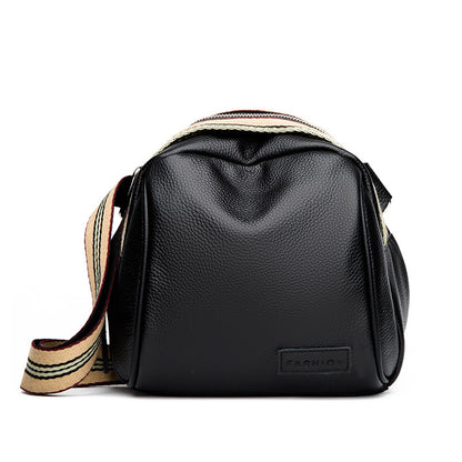 Sac Carré Chic en Cuir