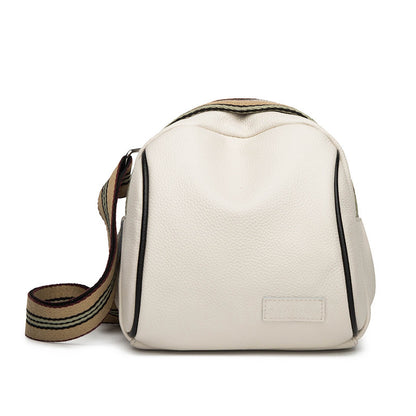 Sac Carré Chic en Cuir