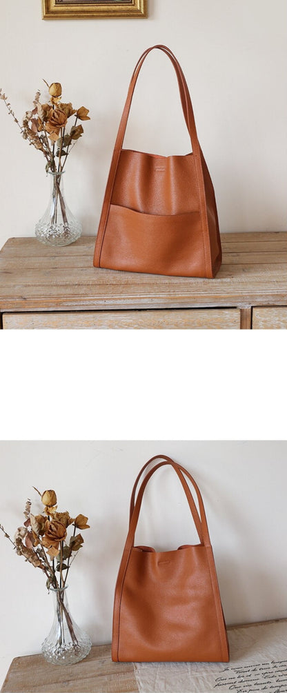 Eleganza Sac à bandoulière en cuir italien